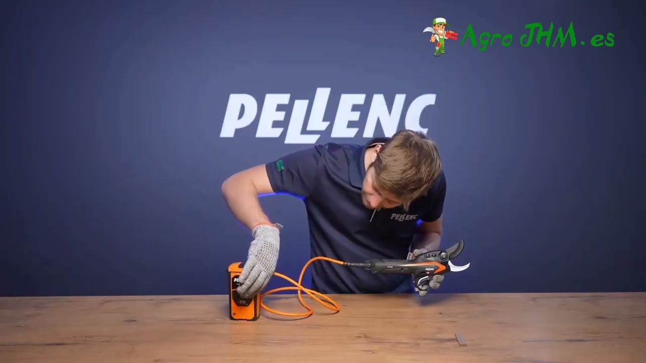 Funcionamiento y Matenimiento Tijera Pellenc C45