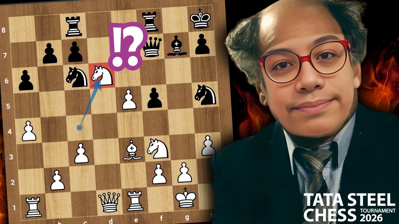 ¿FAUSTINO TAL? O ¿UN TAL FAUSTINO?🤯💥 | Oro vs. Maurizzi | (Tata Steel 2026 - ronda 13).