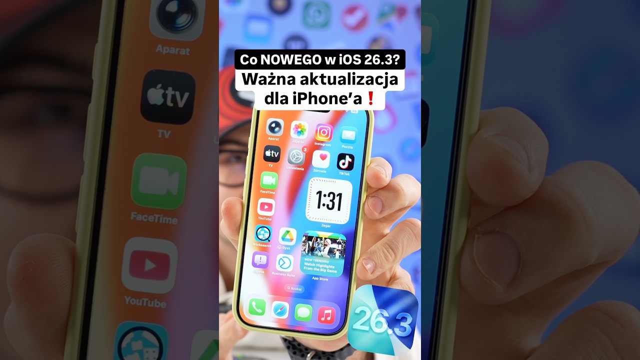 iOS 26.3 już jest❗️Co nowego na iPhonie?