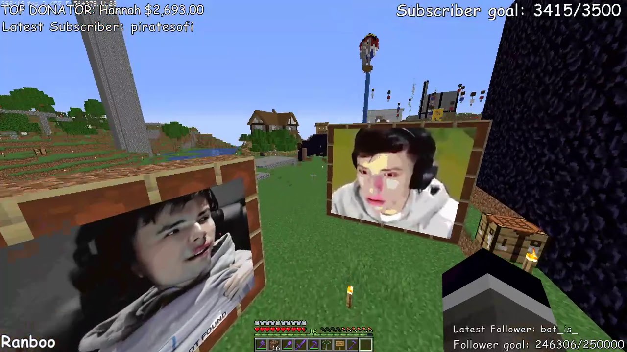 Ranboo gives tommyinnit a secret message Dreamp smp (VOD)