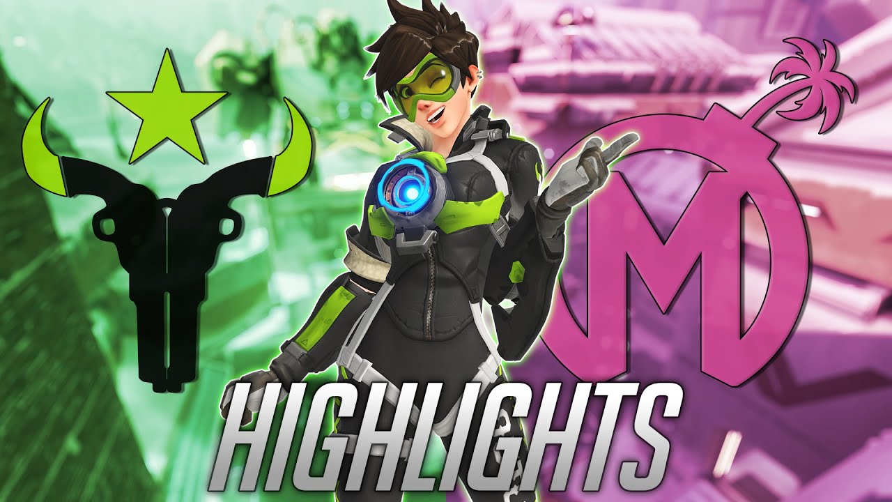 DANTEH'S Tracer VS MAYHEM - Overwatch League Outlaws vs Mayhem Highlights