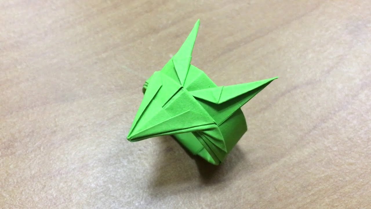 Anello del Drago Origami / Anello di Carta - Tutorial
