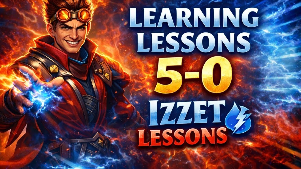 Learning Lessons | Magic the Gathering | Standard | Bo3 | Izzet Lessons | Traditional Standard Event