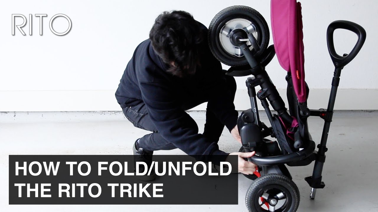 How to fold/unfold the RITO Folding Trike