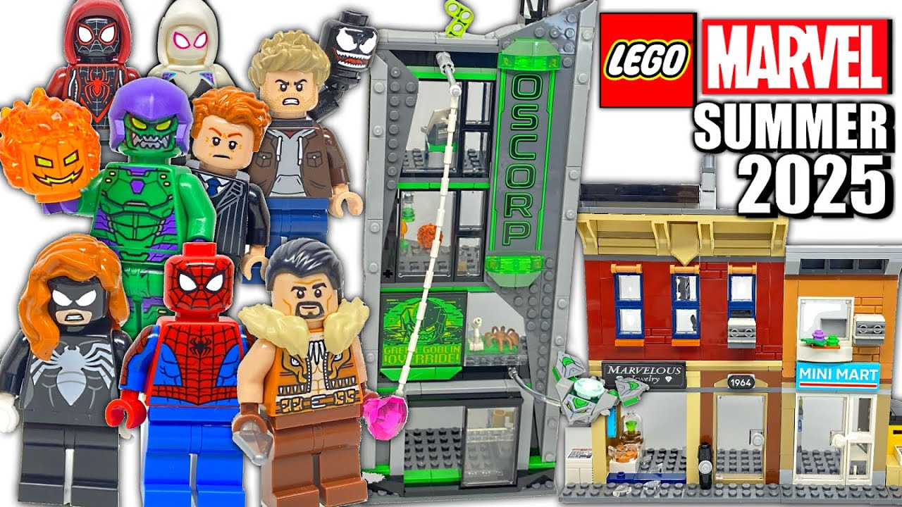 LEGO Spider-Man vs. Oscorp EARLY REVIEW! Summer 2025 Set!