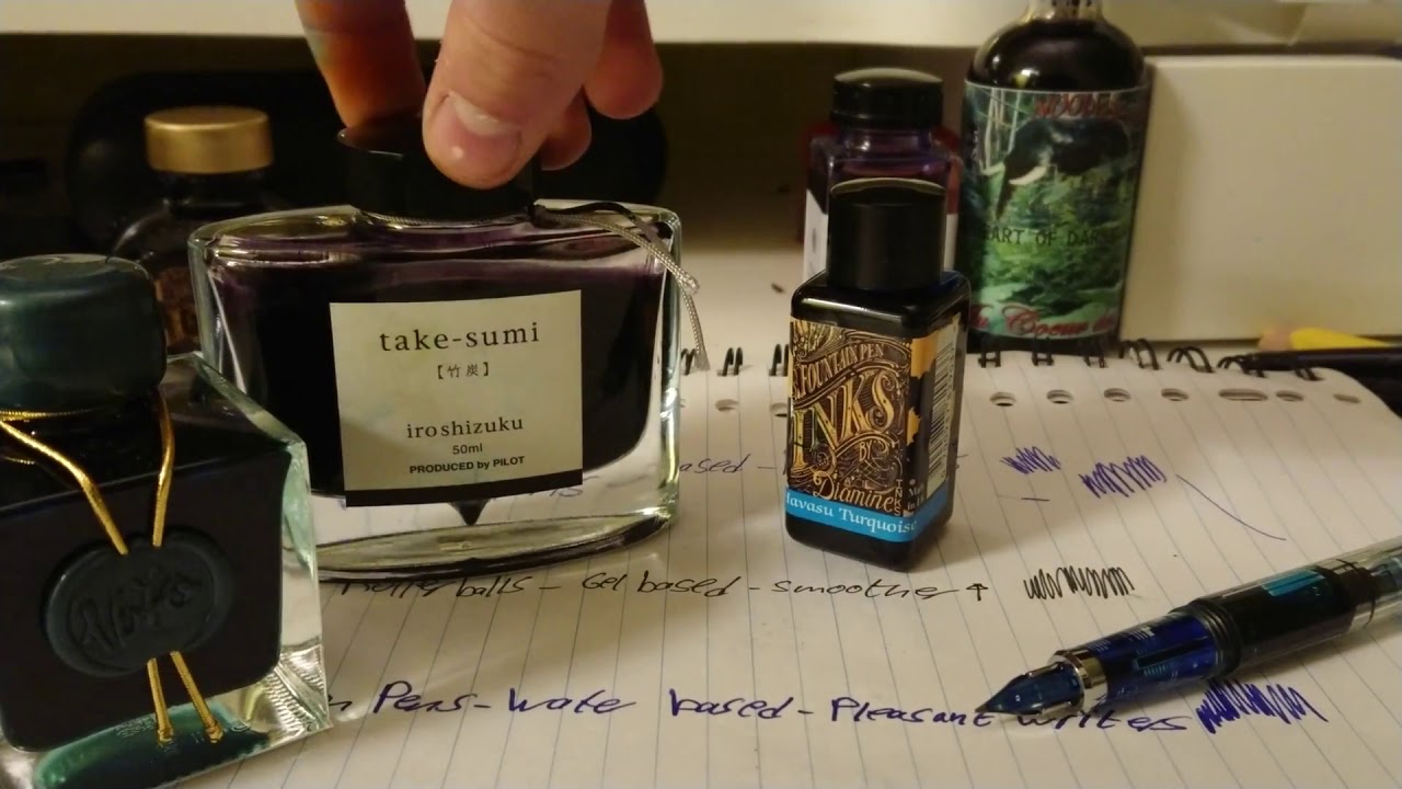 Fountain pens! A beginner's guide to fountain pens (including ball point and roller ball pens:)