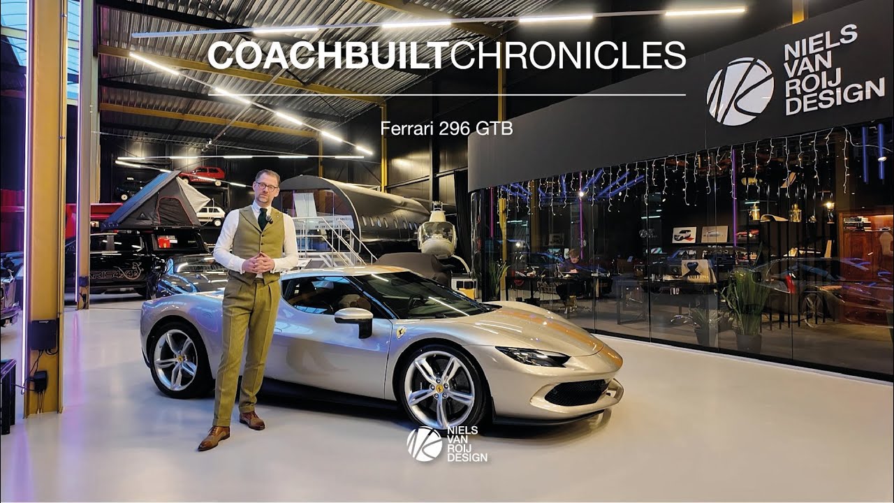 Возможности дизайна и переоборудования Ferrari 296 GTB: CoachbuiltChronicles | Нильс ван Рой Дизайн