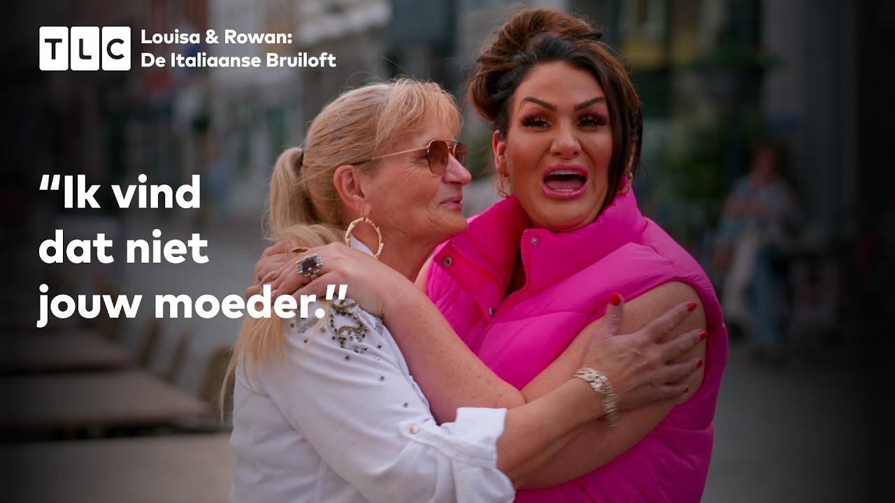 ''Ik vind dat niet jouw moeder''. - Louisa & Rowan: De Italiaanse Bruiloft