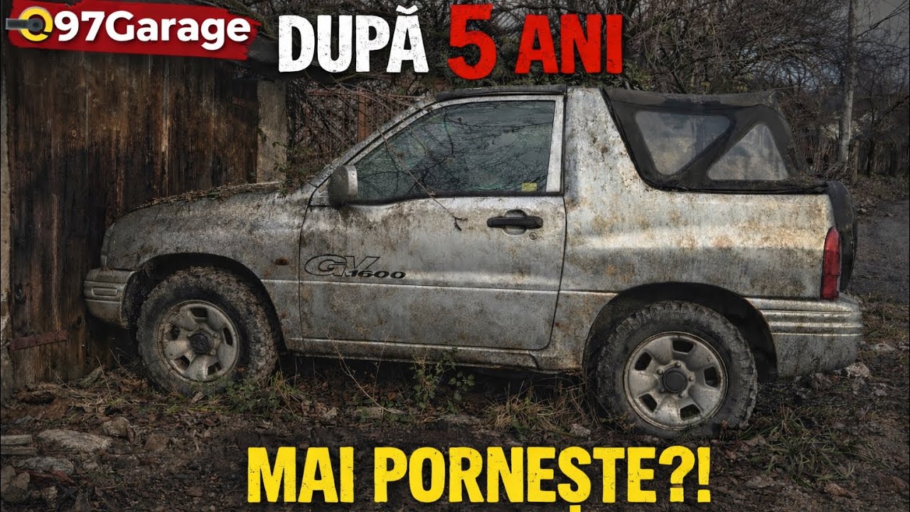 Am pornit Vitara dupa 5 Ani!!!😱😱😱