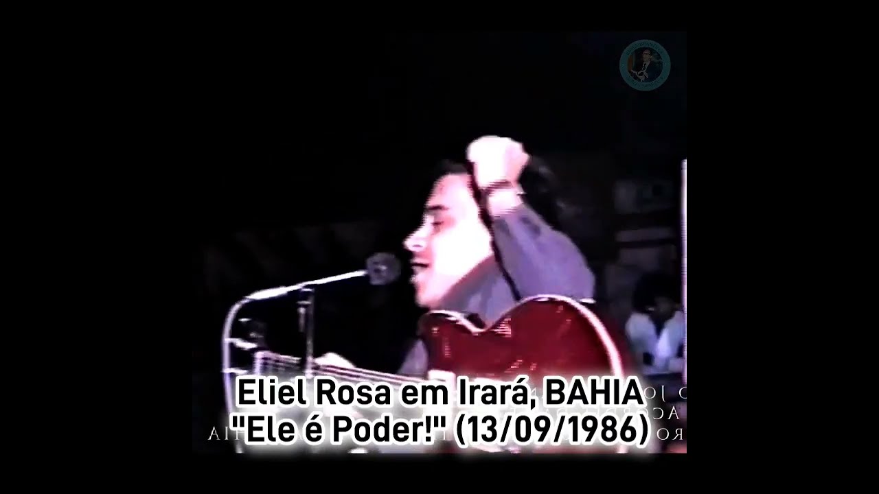 Em memória de Eliel Rosa 