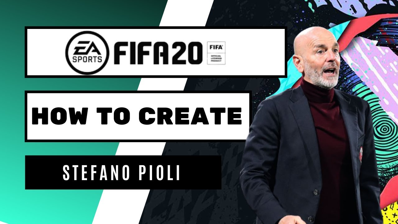 How to Create Stefano Pioli - FIFA 20 Lookalike for Career Mode