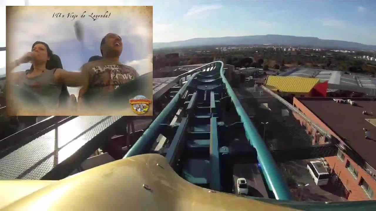 Shambhala PortAventura 2012 / Recorrido 1ª Persona + Reacciones / On-ride + VideoRide