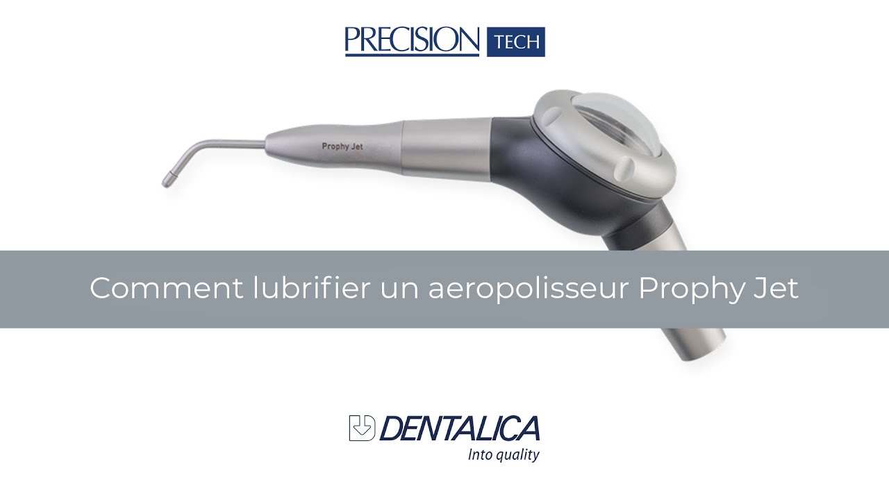 Comment lubrifier un aeropolisseur Prophy Jet