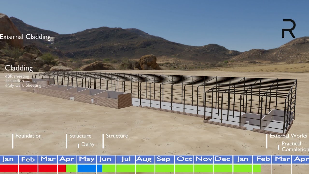 4D BIM Sequence and Logistics