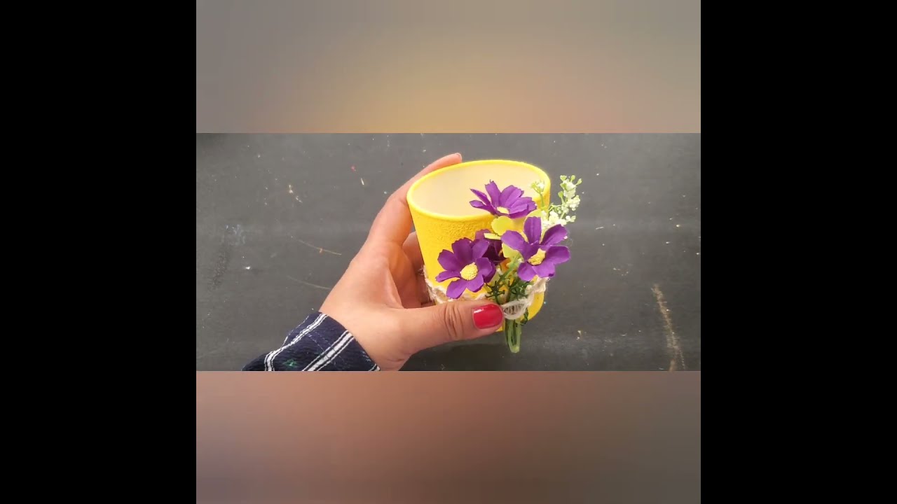 Diy Glass Art / Best out of waste craft idea / Canada