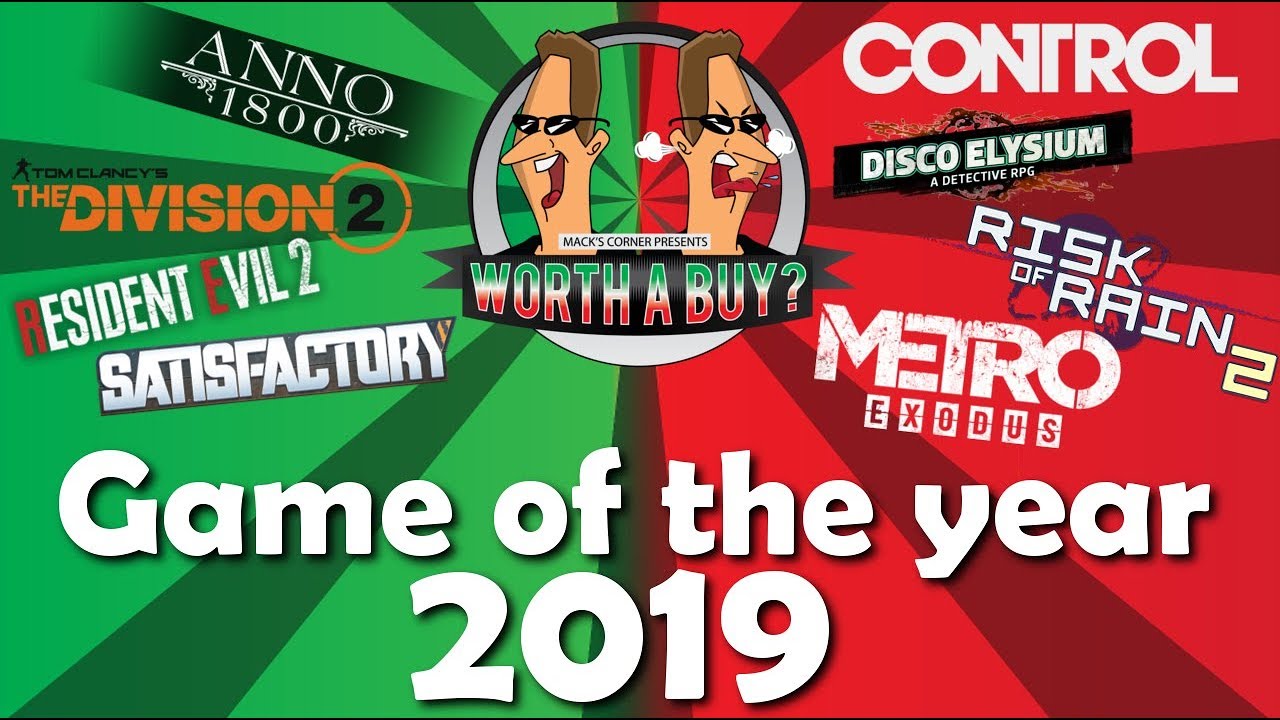 Game of the Year 2019 - Cast your own vote in the video