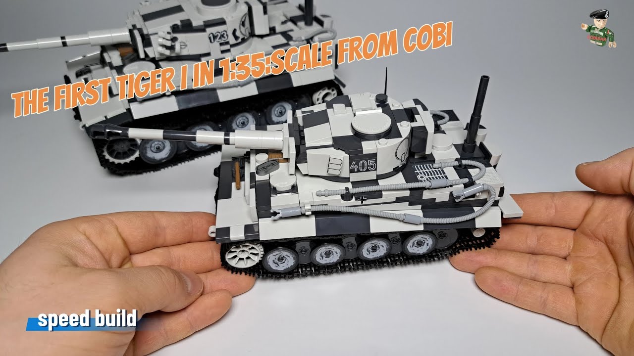 PANZERKAMPFWAGEN VI TIGER I- Limited Edition - Cobi 3122 ( speed build)