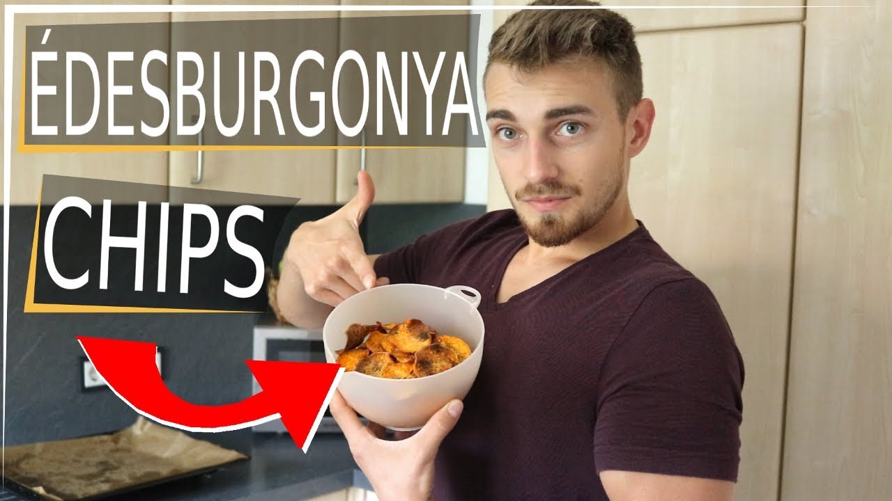 Édesburgonya chips - recept egészségesen