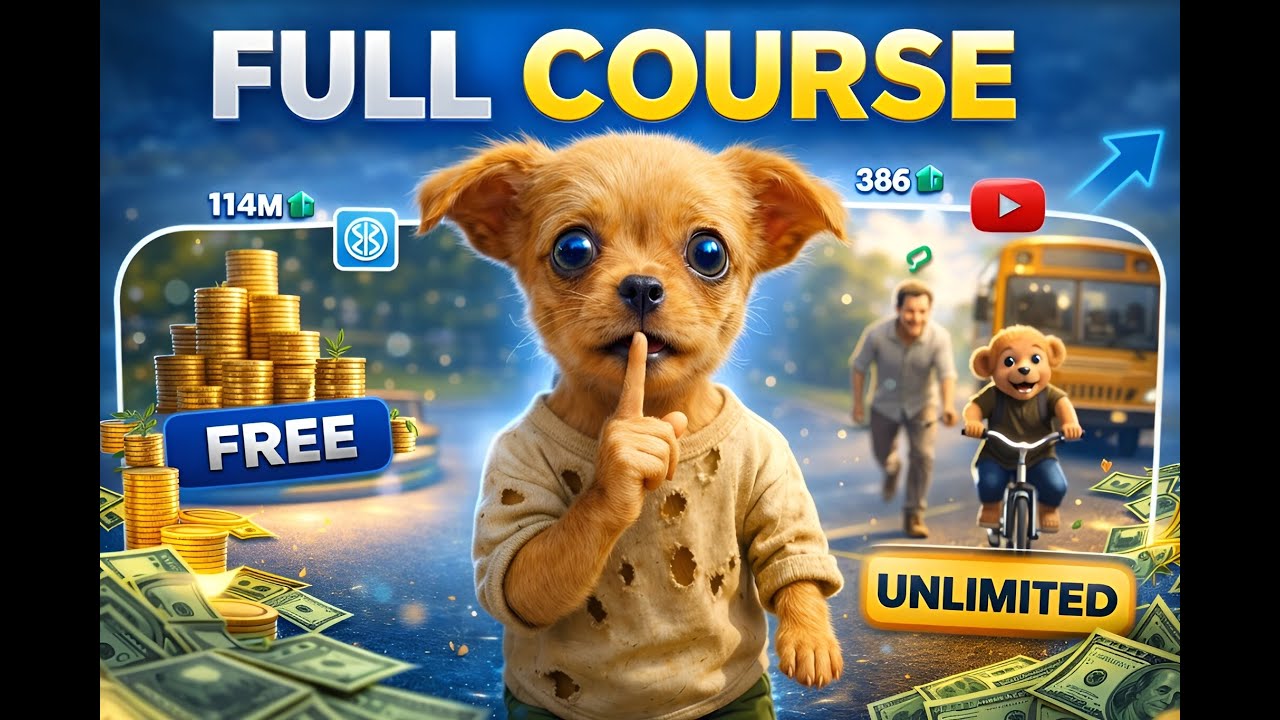 Create Viral AI Shorts with 100% Free AI Tools | Unlimited YouTube Automation Full Course