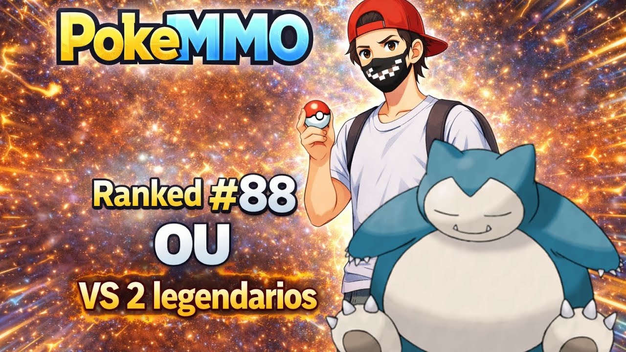 PokeMMO PVP Ranked # 88 OU VS 👊2 legendarios👊 team *Hyperofensibo*
