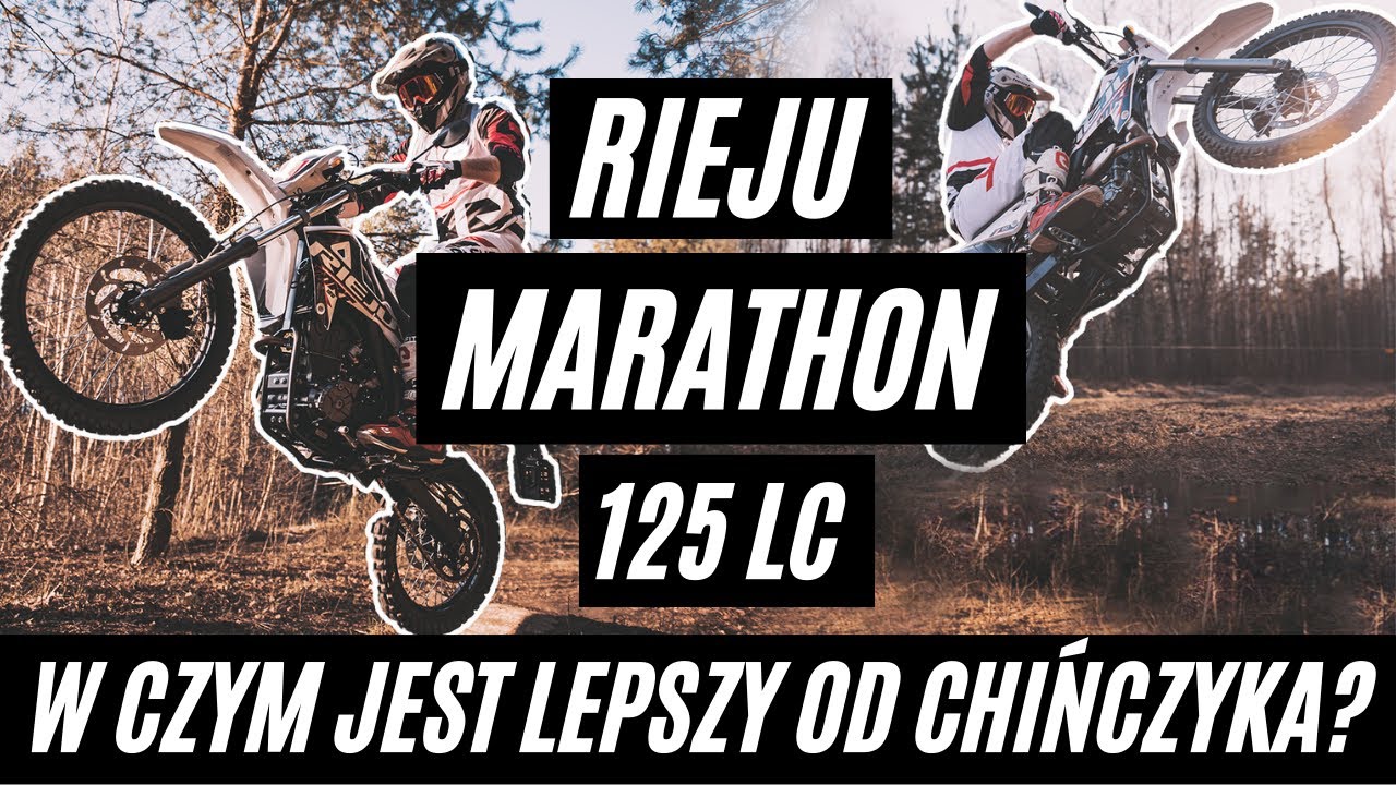 Nie uwierzysz ile potrafi zwykły motocykl 125. Rieju Marathon LC 125
