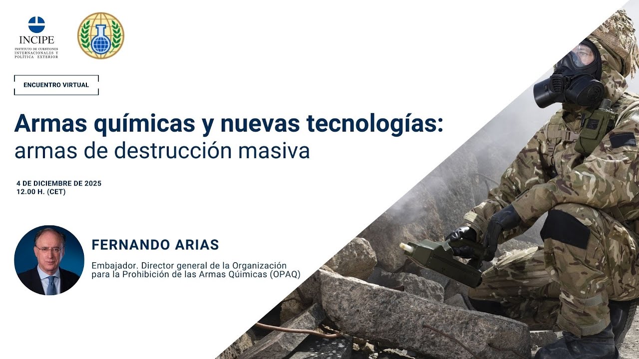 Armas químicas y nuevas tecnologías: armas de destrucción masiva