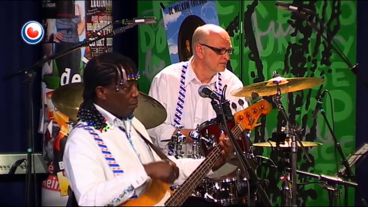 Bauke van der Woude, Campbell Forbes, John Eskes en Hans Sambink live yn Noardewyn Omrop Fryslân