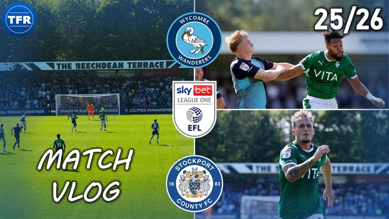 SUPER JACK DIAMOND SHINES! OLOWU DEBUT WIN! Wycombe Wanderers vs Stockport County Match Vlog