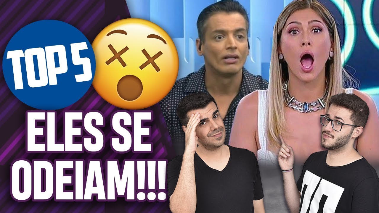 AS MAIORES TRETAS QUE ACONTECERAM NO FOFOCALIZANDO DO SBT COM OS APRESENTADORES! | Virou Festa