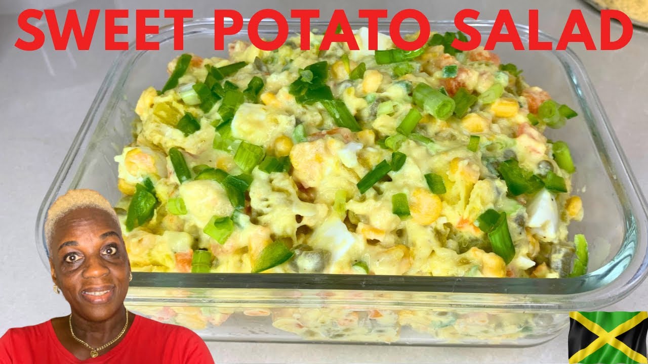 Perfect, Simple & Declious Sweet Potato Salad Recipe!! (My Favorite) | Val&rsquo;s Kitchen 