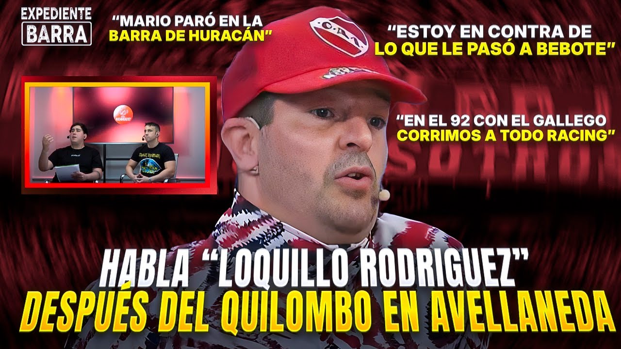Loquillo: &ldquo;Estoy en contra de lo que le pas&oacute; a Bebote&rdquo; | &ldquo;En el 92 hicimos correr a Racing&rdquo; | E.B #3