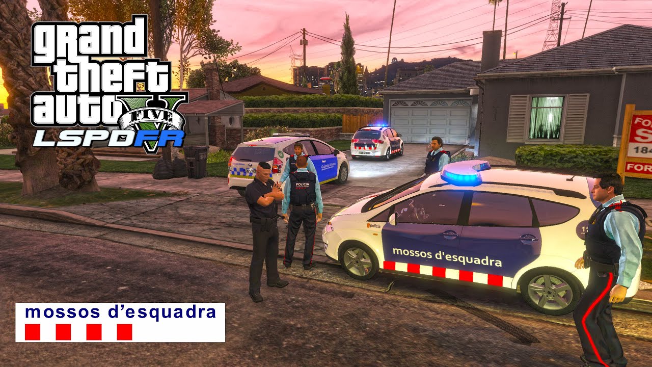 🚔 LSPDFR #868 | MOSSOS - 2.0 COLABORACIÓN CON LA GUB!