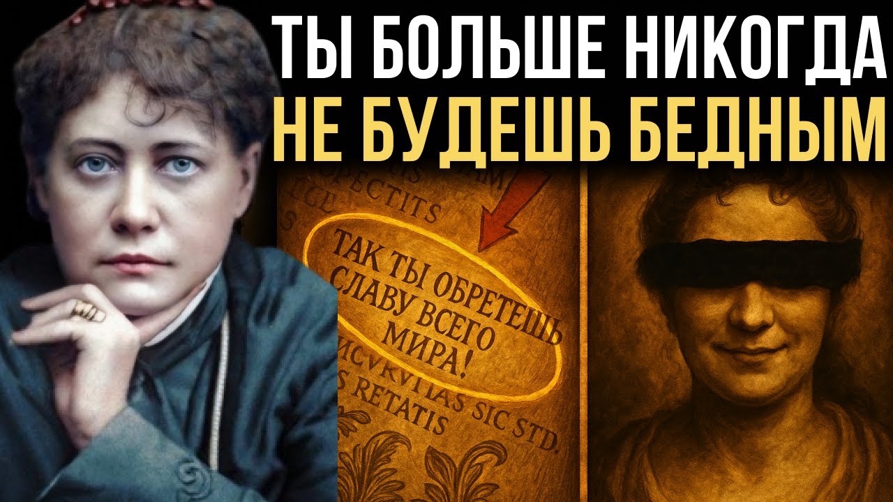 Древнее учение, которое МЕНЯЕТ реальность — его пытались ЗАПРЕТИТЬ! — Елена Блаватская