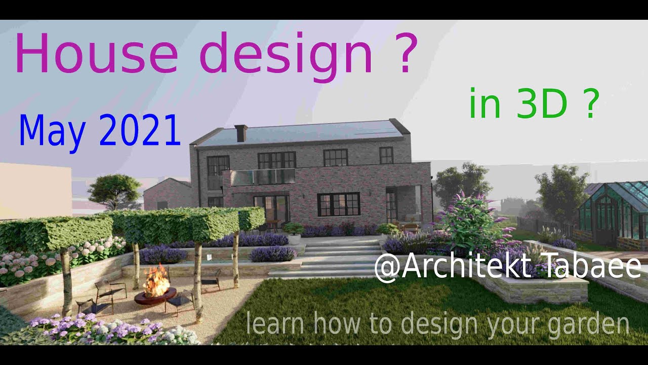 3D design- 3D visulisation- visualisation Modeling Modern Vila Design 06 +  Render
