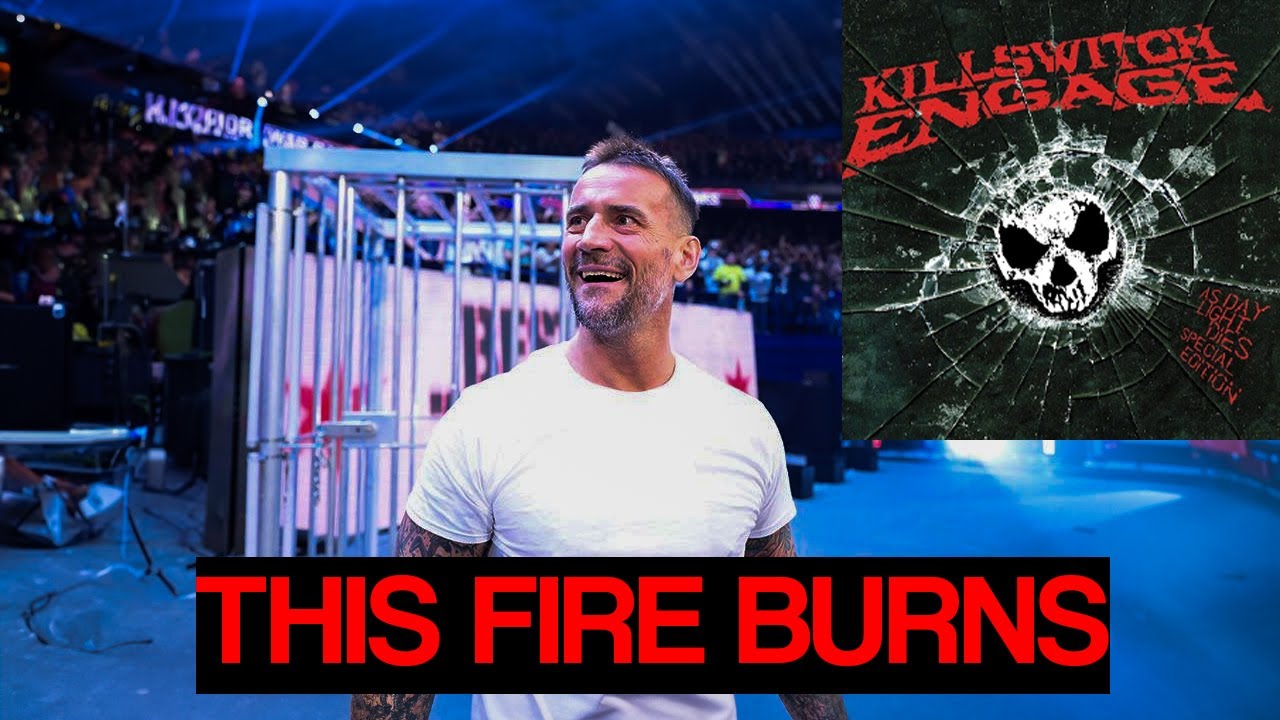 CM Punk WWE Return With "This Fire Burns" Playing
