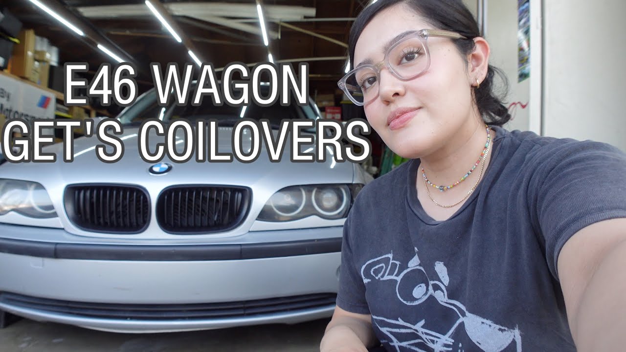 BUDGET E46 WAGON COILOVER INSTALL