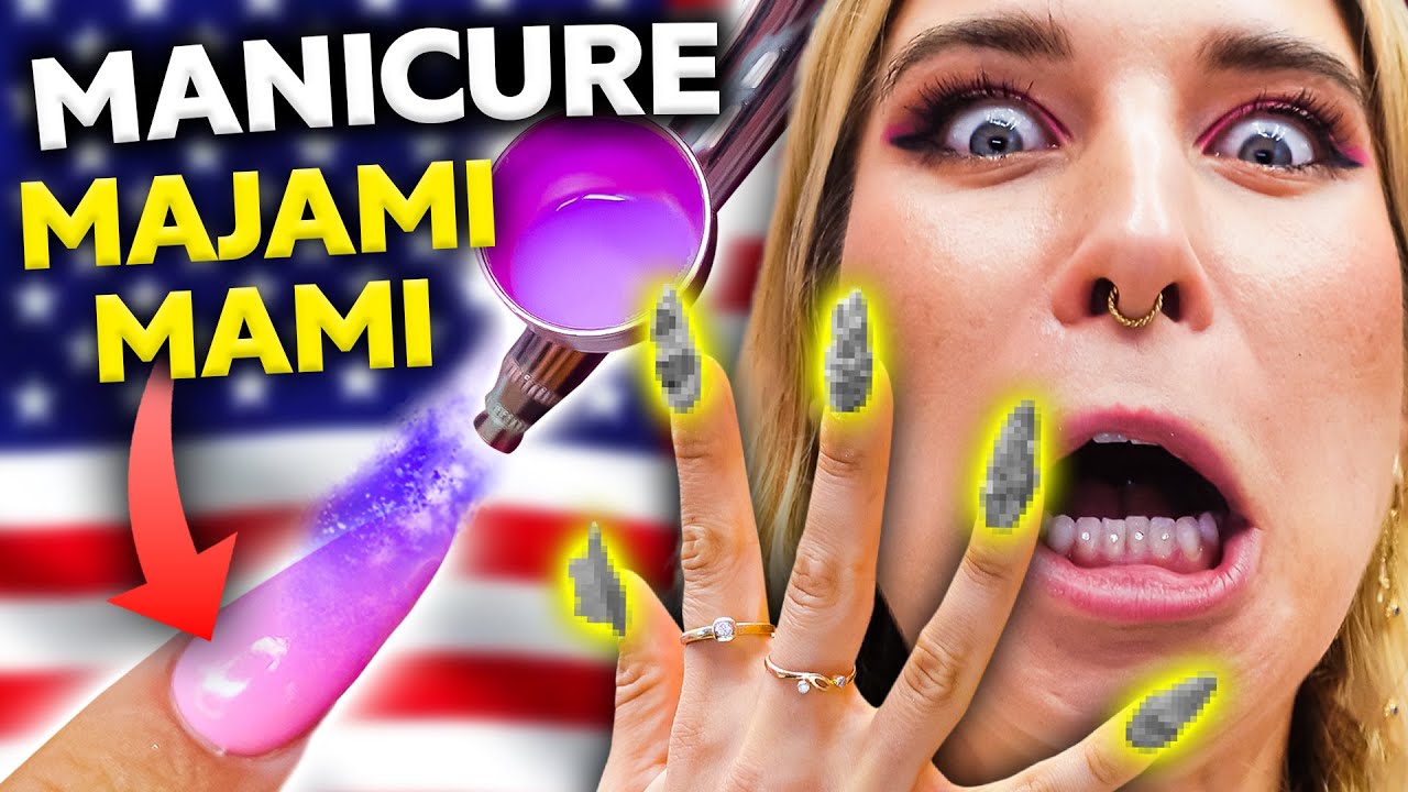 ♦ ROBIĘ PAZNOKCIE ZA 1000 zł! W USA W MIAMI! 🌴Agnieszka Grzelak Beauty
