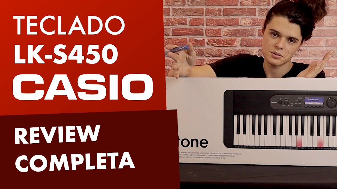 TECLADO CASIO LK-S450 CASIOTONE REVIEW COMPLETA | SUPER SONORA