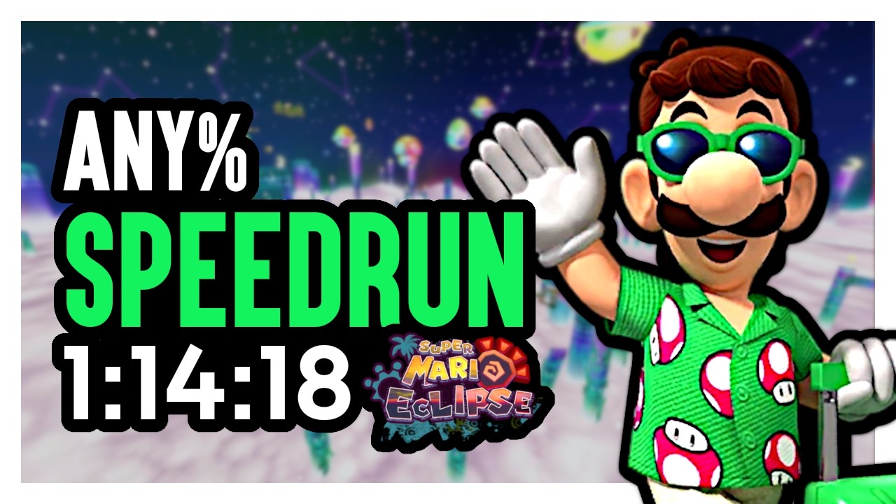 Super Mario Eclipse Any% Speedrun in 1:14:18