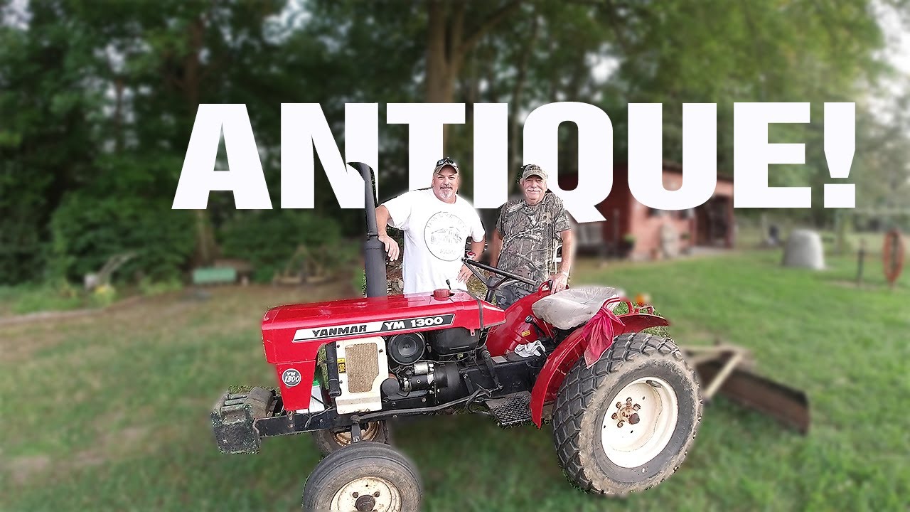 OLD YANMAR Tractor! ..Antique Yanmar 1300