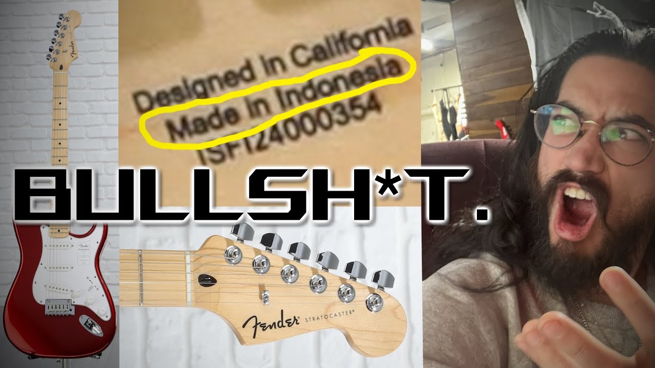 The New Fender Standard Series is ABOMINABLE BULLSH*T