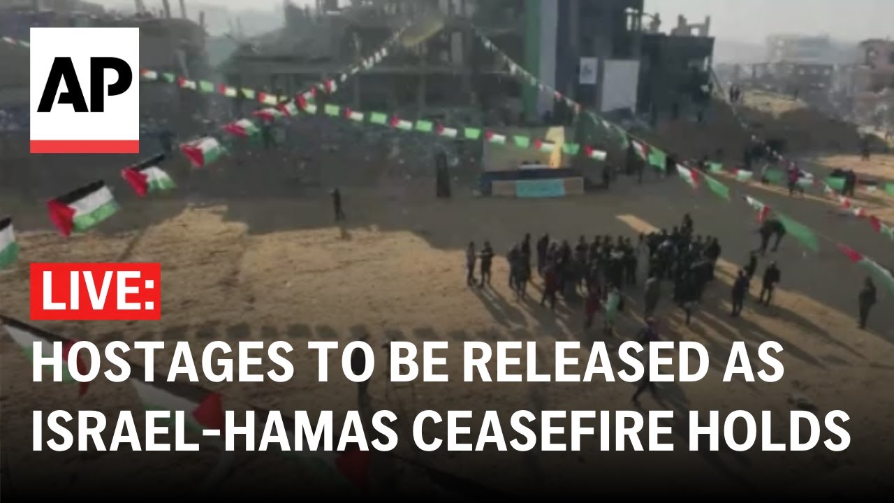 LIVE: Eight more hostages set to be released as Israel-Hamas ceasefire holds