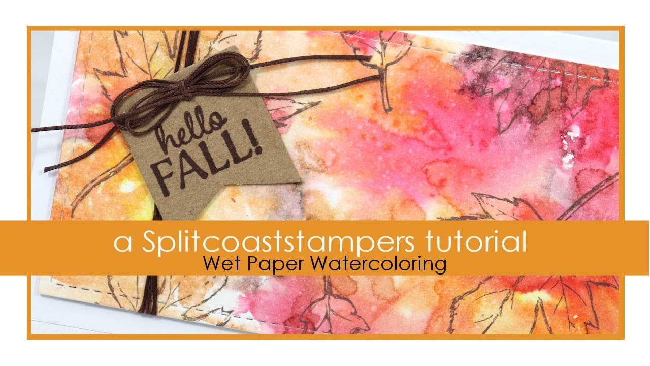 Wet Paper Watercoloring
