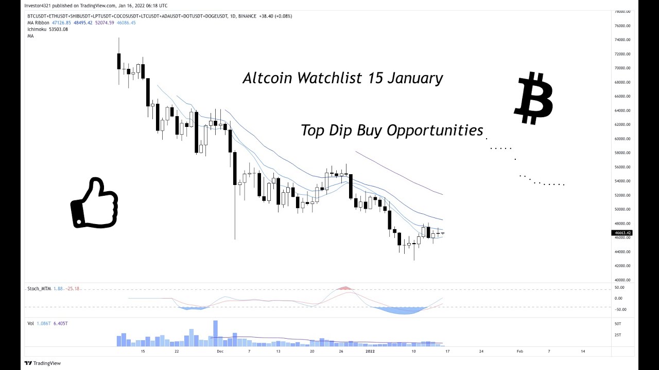 Top 6 Altcoins to Buy on the Dip January 2022