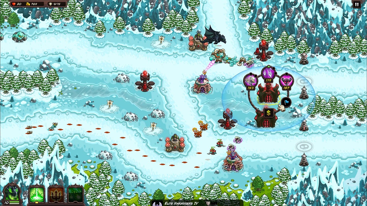 Kingdom Rush Vengeance 20. Breaking the Ice - Campaign - Veteran
