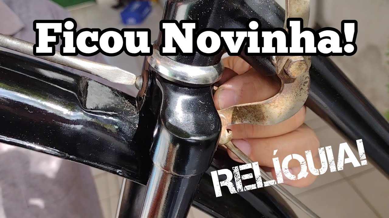 Terminamos a Restauração da Bicicleta MercSwiss! Ficou batuta demais!