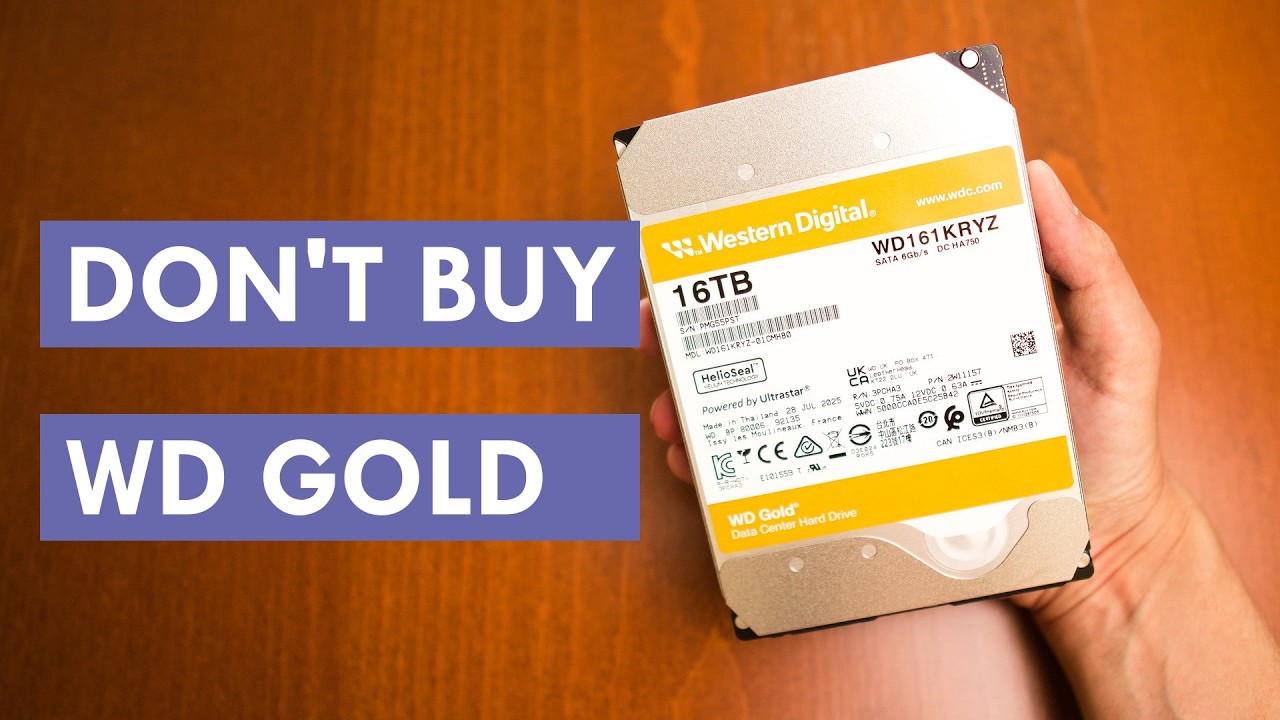 Why I returned my WD Gold hard drive: Annoying clicking sound