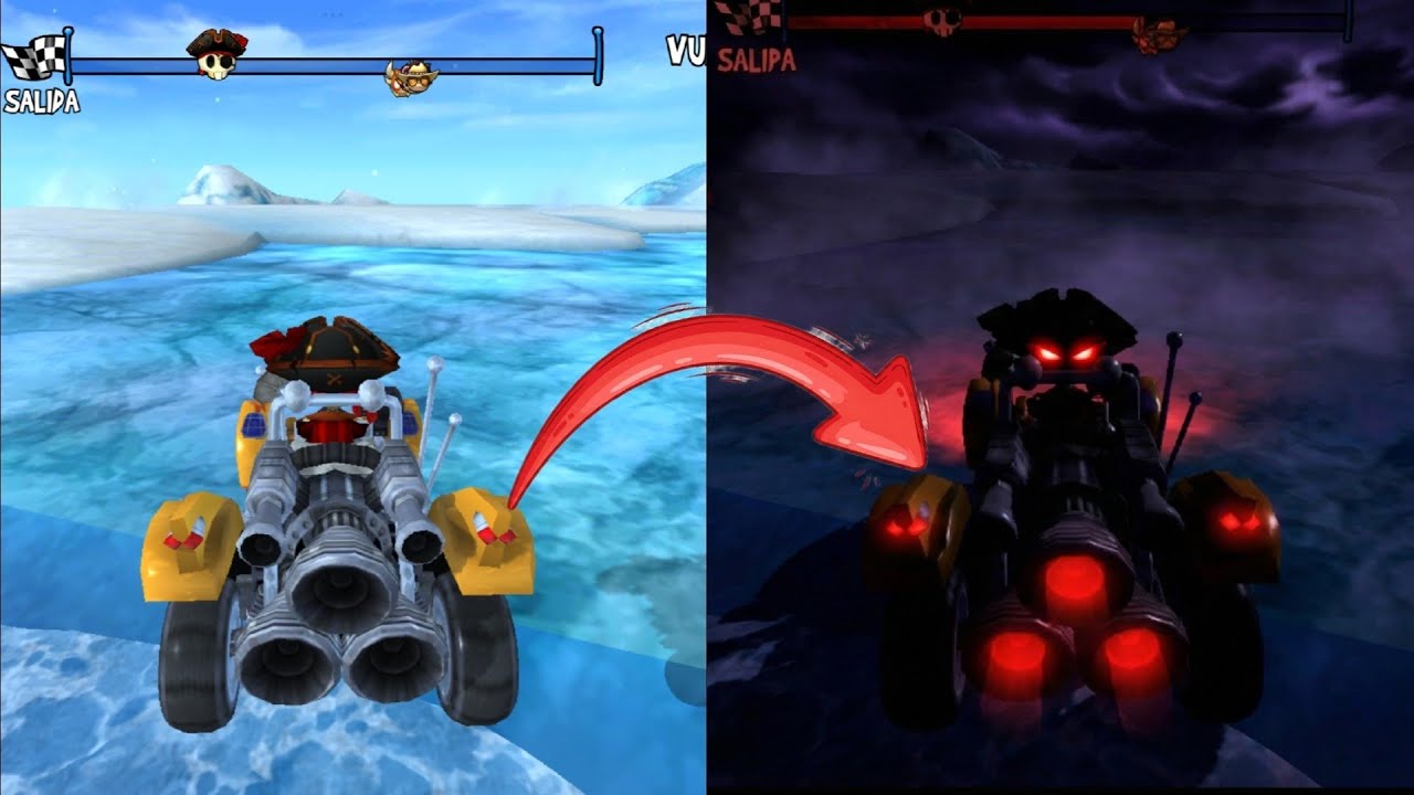 BEACH BUGGY RACING (CREPYPASTA)#1 Este detalle del Luna Rover me dio miedo