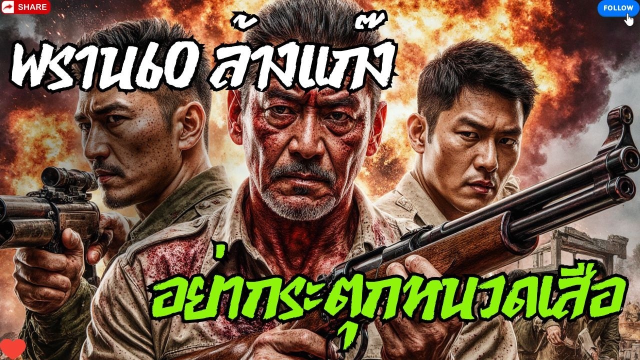 อย่ากระตุกหนวดเสือ! พรานเฒ่า 60 ล้างบางแก๊ง 100+ ตัวคนเดียว