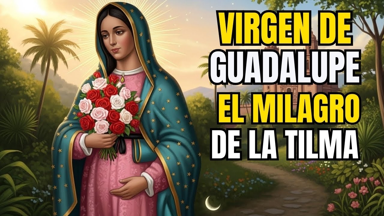 🌹 VIRGEN DE GUADALUPE: Su TILMA Existe 493 Años - NASA No Puede Explicarla ✨